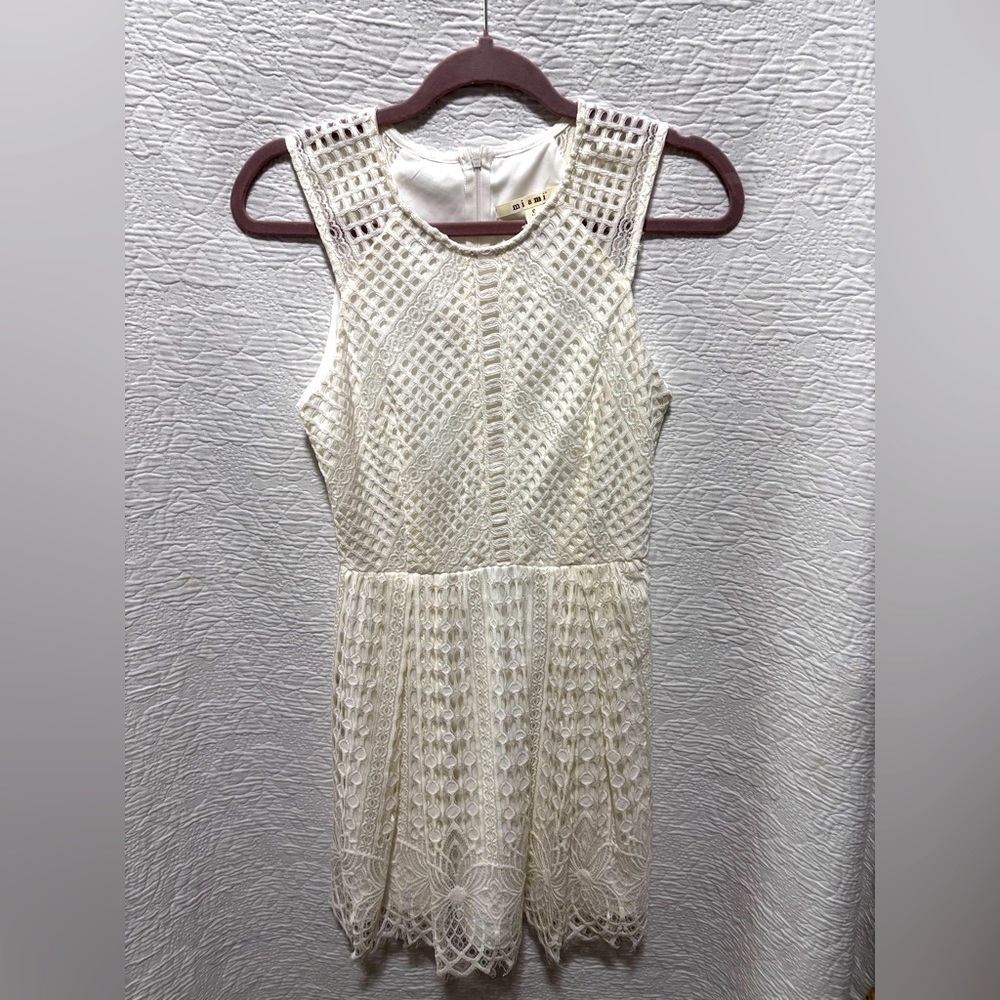 Miami Women’s crocheted dress with detailed hem
